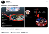 yamsⒸ @digiyams make it make sense Icedancer B₁. dee Album 2018 ISLAN SmartWater Bladee OKK E Bladee Mallwhore Freeestyle Bladee 3:46 PM Jan 24, 2023 182.3K Views Ice Spice Artist Like..? icespice.lnk.to/Like 466 Retweets 26 Quote Tweets 5,830 Likes icespicee 55 Posts 3M Followers גולדין MA 472 Following :
