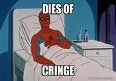 DIES OF CRINGE makeameme.org
