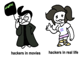 wath DE T hackers in movies hackers in real life