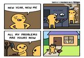 NEW YEAR, NEW ME 2 ALL MY PROBLEMS ARE YOURS NOW ㄹ To SAFELY ENDANGERED WEBTOON ¡CLONE 5 A