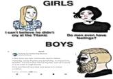 GIRLS I can't believe he didn't cry at the Titanic Thread Perfectly Cut YouTube Poop Moments @PerfectCutPoop 6:40 am 31/1/2023 9.9M Views O Q Do men even have feelings? BOYS I have some very sad, unfortunate news to deliver. Yesterday, James Phyrillas aka Schaffrillas, his friend Chris Schaffer, and his brother Patrick Phyrillas, were all involved in a car crash in Leigh County. Chris and Patrick have died, and James is in critical condition.