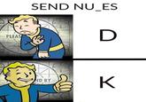 PLEAS SEND NU ES ND BY D K