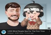 that are ر از دور در m 1,000 Blind People See For The First Time MrBeast 9.9M views 5 hours ago 8:01 :