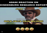 ADANI REACTION ON HINDENBURG RESEARCH REPORT ADANI €3 STOCKMARKET.INFOMANIA Snemarc SALA JALTA HAIN MUJHSE DE
