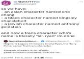 and now a trans character who's name is literally "sir. ryan" im done NEW KYTTY @theepiccatgirl so we have: - an asian character named cho chang - a black character named kingsley shacklebolt - a jewish character named anthony goldstein and now a trans character who's name is literally "sir. ryan" im done GameRevolution.c... @Game Revoluti... · 22h Hogwarts Legacy introduces Sirona Ryan, the Harry Potter series' first trans character. #HogwartsLegacy #Harry Potter gamerevolution.com/news/934065-ho... ... 2:20 PM. Feb 6, 2023 218.3K Views