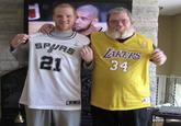 NBA SPURS 21 LAKERS 34