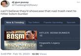 dj gun p---- @TheWeightOfUwU can't believe they'd showcase that nazi trash next to hitler bdsm bunker New & Trending Top Sellers Popular Upcoming Specials HITLER: BUNKER BOSM PORTKLY GAMES HOGWARTS LEGACY HITLER: BDSM BUNKER Sexual Content, Nudity, World War II, Third Hogwarts Legacy Magic, Fantasy, Open World, Adventure ... 3:49 PM. Feb 13, 2023 12.5K Views
