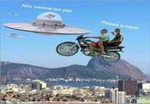 Nós viemos em paz Passa a nave