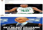 Hater Central @TheHateCentral - Jan 3 Al Horford tonight: 2 Points 33% FG 0% 3PT -20 +/- ASS CH 70 @caxeywys t 326 Replying to @TheHateCentral KONG VISTA PRINT CELTICS 42 ♡ 7,773 ₁364.3K ↑ B-R GET READY TO LEARN CHINESE BUDDY.