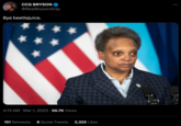 CCG BRYSON @RealBryson Gray Bye beetlejuice. 4:13 AM Mar 1, 2023 66.7K Views 151 Retweets 8 Quote Tweets 2,322 Likes :
