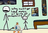why can't you like music something