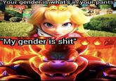 'Your gender is what's in your pants" "My gender is s---" 100