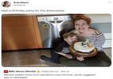 Evie Ebert @ohevie Had a birthday party for the dishwasher 2:06 DOG NEWS BOSCH BBC News (World) @BBCWorld. Mar 9 Mental-health crisis from pandemic was minimal, study suggests bbc.in/3ZAOEHD ...