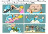 as covid restrictions lessen across Canada, let's thank the folks responsible truckers healthcare essential workers people workers 3pAlec 2 1 who just stayed of home! truckers