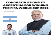 CONGRATULATIONS TO ARGENTINA FOR WINNING THE FIFA WORLD CUP 2022 mememandir H 4