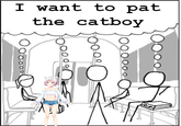 I want to pat the catboy O OO 000