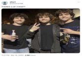 Dream is a Triplet (meme) albert @albert12798 THERES 3 OF THEM?? 11:21 PM Mar 16, 2023 3.5M Views : ANGER VELIN CTUS JACK FROMNT