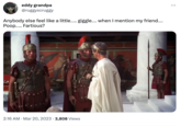 eddy grandpa @ruggyscruggy Anybody else feel like a little..... giggle.... when I mention my friend.... Poop..... Fartious? 2:16 AM - Mar 20, 2023 3,808 Views :