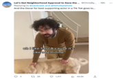 Let's Get Neighborhood Approval to Save the... @ChrisBy... . 16h Replying to @savbrads and @lieholepiehole And the Oscar for best supporting actor in a Tik Tok goes to... oh I like fiascA cause it's like a feminine t 38 1,417 ₁48.6K