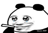 Chinese Panda Smoking 微茶 WXCHA .com
