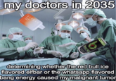 my doctors in 2035 ELFBAR BC3500 bang determining whether the red bull ice flavored elfbar or the whatsapp flavored bang energy caused my malignant tumor