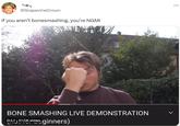 57 @GrapevineCrown If you aren't bonesmashing, you're NGMI BONE SMASHING LIVE DEMONSTRATION 0:17, 12.5K views ginners) ...