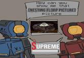 Hey can you show me that [NESTING FLORP PICTURE] Picture SUPREME
