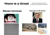 *there is a threat Steven Universe: to the sovereignty of kuwait endangering the global oil supply George H. W. Bush: 0