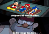 Después de tantos años Al fin tengo los tres