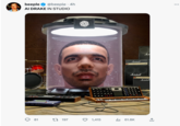 beeple @beeple 4h AI DRAKE IN STUDIO 81 197 OMI 1,415 F Marshall Marshall ₁61.8K Mar EFFE Marshall ←] : ...