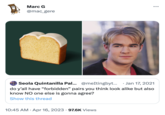 Marc G @mac_gere Seola Quintanilla Pal... @meltingbyt... do y'all have "forbidden" pairs you think look alike but also know NO one else is gonna agree? Show this thread 10:45 AM. Apr 16, 2023 97.6K Views • Jan 17, 2021 ●