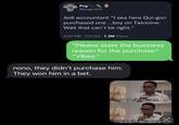 Pug @pugmane Jedi accountant "I see here Qui-gon purchased one...boy on Tatooine. Wait that can't be right." 3:52 PM 1/31/23 - 1.3M Views "Please state the business reason for the purchase" "Vibes." nono, they didn't purchase him. They won him in a bet. Okay.But that's worse. You do get how that's worse, ri OC €