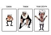 CANON n sss. FANON U v YOUR DESIGN