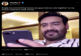 SwatKat @swatic12 Single me commenting 'awww you guys look so cute together' on my friend's Valentine week stories 11:17 PM Feb 11, 2023 29K Views 44 Retweets 1 Quote 770 Likes 6 Bookmarks