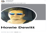 Jeff McDevitt @JeffMcDev Montell Jordan losing his mind right now Howie Dewitt 12:47 PM . Mar 3, 2023 218.2K Views :