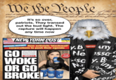 We of the U insure domestic Tranquility, provide for the common Elefence, prox- destablish this Constitution for the and our Secti A enlilibet agte, deli It's so over, patriots. They transed out the bud light. The rapture will happen any time now Mon The Ho Section 3. Tetonate of the Senator shall have me t-- NEW YORK POST SATURDAY, APRIL 8, 2023 / Mostly sunny, 567/ Weather: P.18 LATE CITY FINAL nypost.com kinations from each Why is Budweiser using transgender influencer Dylan Mulvaney (right) in advertising? One answer is that it increases their ranking on the "Corporate Equality Index." a rating system activists use to punish companies that aren't "inclusive." "It's like an extortion racket," one expert says PAGES 4-7 SPECIAL REPORT: How activists 'blackmail' corporations to push their agenda GO WOKE OR GO BROKE! Thoms BUT IGK BUD GHT $2.00 BU LIG V.Buprem Any Ne essa sa y. B N Bud Light ad with transgender influencer SE ny ces ecess