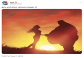 nes @feydemon girls with their valorant player bf 3:23 PM. Sep 2, 2022 :