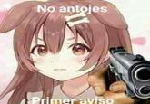 No antojes Primer aviso