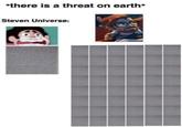 *there is a threat on earth* Steven Universe: