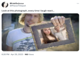 MissInferno @PhevorTrillipsX Look at this photograph, every time I laugh react... mgflip.com 6:26 PM Apr 29, 2023 160 Views :
