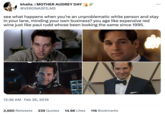 khalia. | MOTHER AUDREY DAY @VERONASFILMS see what happens when you're an unproblematic white person and stay in your lane, minding your own business? you age like expensive red wine just like paul rudd whose been looking the same since 1995. 12:36 AM Feb 26, 2019 : 2,660 Retweets 239 Quotes 14.6K Likes 116 Bookmarks