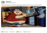 (Gabe) @RealGamerduck "The Animaniacs would never get political! This show is doomed!" 1:22 PM Oct 21, 2020 10 TO DO 349 Retweets 7 Quotes 1,933 Likes 16 Bookmarks