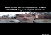 Russian Paratroopers After landing in the East Side of Detroit TIK TOK