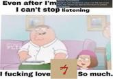 Even after I'm I can't stop listening STONER FLIX 3 Volume Turned Down Based on your headphone usage over the last seven days, the volume has been turned down to protect your hearing. I f------ love So much.