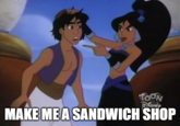 TOON DISNED MAKE ME A SANDWICH SHOP