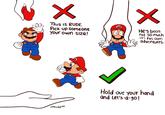 h X This Is RUDE. Pick up someone your own size! DMaid 23 , P X He's been hit so much on his own adventures. Hold out your hand and Let's-a-go!