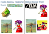 Hello Reimu Hakurei Hello Korok from THE LEGEND OF from Touhou Project ELDA MALAY Yes LMVS