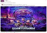 Val♡ @Pikimyu the art on carnival rides: + DiscussingFilm @DiscussingFilm. Feb 10 New poster for 'ANT-MAN AND THE WASP: QUANTUMANIA'. PAUL RUDD EVANGELINE LILLY WZ JONATHAN MAJORS P KATHRYN NEWTON 7:24 AM. Feb 11, 2023 80 Views BILL MURRAY (6 MICHELLE WITH PFEIFFER MARVEL STUDIOS ANT-MAN WASP QUANTUMANIA MARVER STUDOS PENSAMEVIN FIGENPALLBUDO EVANGELINE LILLY JUNAGHAN MAJORS W ELE PREFFER MICHAEL DOUGLAS ANT-MAN AND THE WASP QUANT MANA KATHRYN NEWTON DAVE BASTMINCHAN WILLIAM JACKSON HARPER KATY OBRAN BILL MURRAYSARAH HALLEY FINA JOGAN CHRISTOPHE BEXANDYPARKS JAMES HOL NOSTRALIGHT & NASE SAMMY SHELBON DIFERADAM SERGTEL LAURA JENNINGS WICHURASVINDELAN FEBRUARY 17 KEVINGE STEPHEN BROSSARDINES MARVEL POR MICHAEL AND DOUGLAS