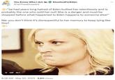 You Know Who I Am @JaiTheeDreaded #JusticeForEden :"Jai had years long hatred of Eden bullied her relentlessly and is probably the one who sold her out! She is a danger and must be stopped before what happened to Eden happens to someone else!" Me: you don't think it's disrespectful to her memory to keep lying like this? II GIF ALT 8:28 AM • May 20, 2023 · 3,911 Views ⠀