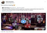 Drew Gooden @drewisgooden the world is healing Josh Kurp @JoshKurp. Sep 25, 2020 The virtual Kelly Clarkson Show audience members awkwardly dancing to Vin Diesel's new song is the funniest thing I've seen in weeks. Show this thread 0:35 add THE KELLY CLARKSON SHOW 1:59 PM . Sep 25, 2020 KAPWING ...